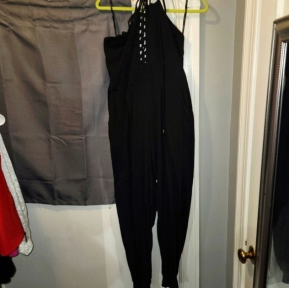 Like new City chic lace up jumpsuit 18 - Picture 3 of 5